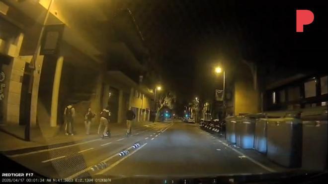 Barselona'da Scooterlı Kapkaç Dehşeti: Taksi Kamerasına Yansıyan Anlar Güvenlik