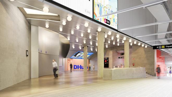 Glòries Metrosu: DHUB Müzesi'ne Erişim Genişletme Çalışmaları Yazın Ba