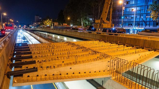 Ronda de Dalt'ta Kapanma Devri: Barselona'nın Yeni Tüneli İçin Gece Çalışmaları Başladı