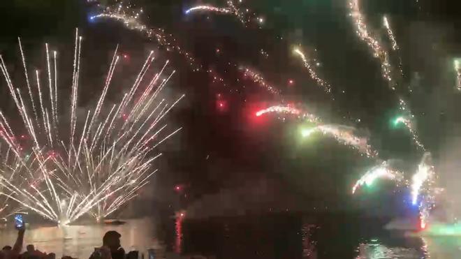Altea'daki Castell de l'Olla Havai Fişek Gösterisinde Dehşet Anları: 27 Yaralı