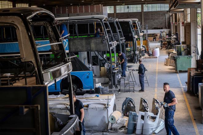 Arbúcies'in Otobüs Sanayisinde El Montajı Küresel Otomasyona Meydan Okuyor