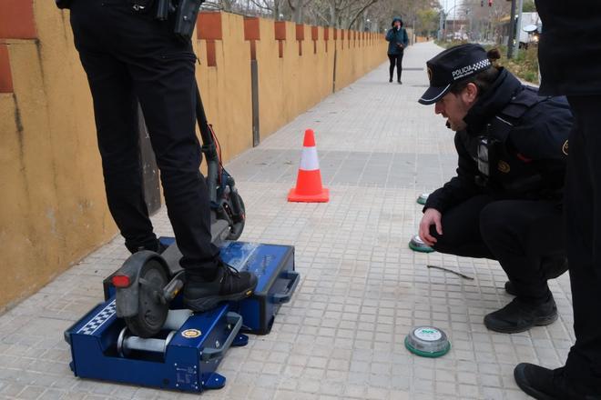 Cornellà'da 140 km/s Hıza Ulaşan Modifiye Elektrikli Scooter Ele Geçirildi