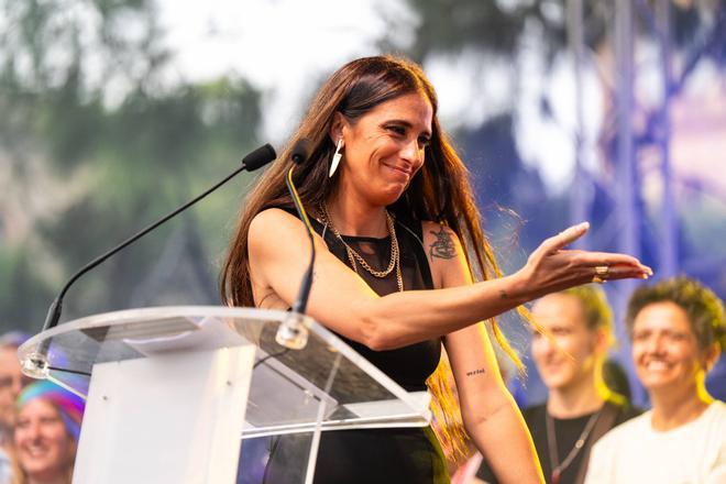 María Peláe'den Barselona Onur Yürüyüşü'ne Damga Vuran Konuşma: "Her Zaman Var Olduk!"
