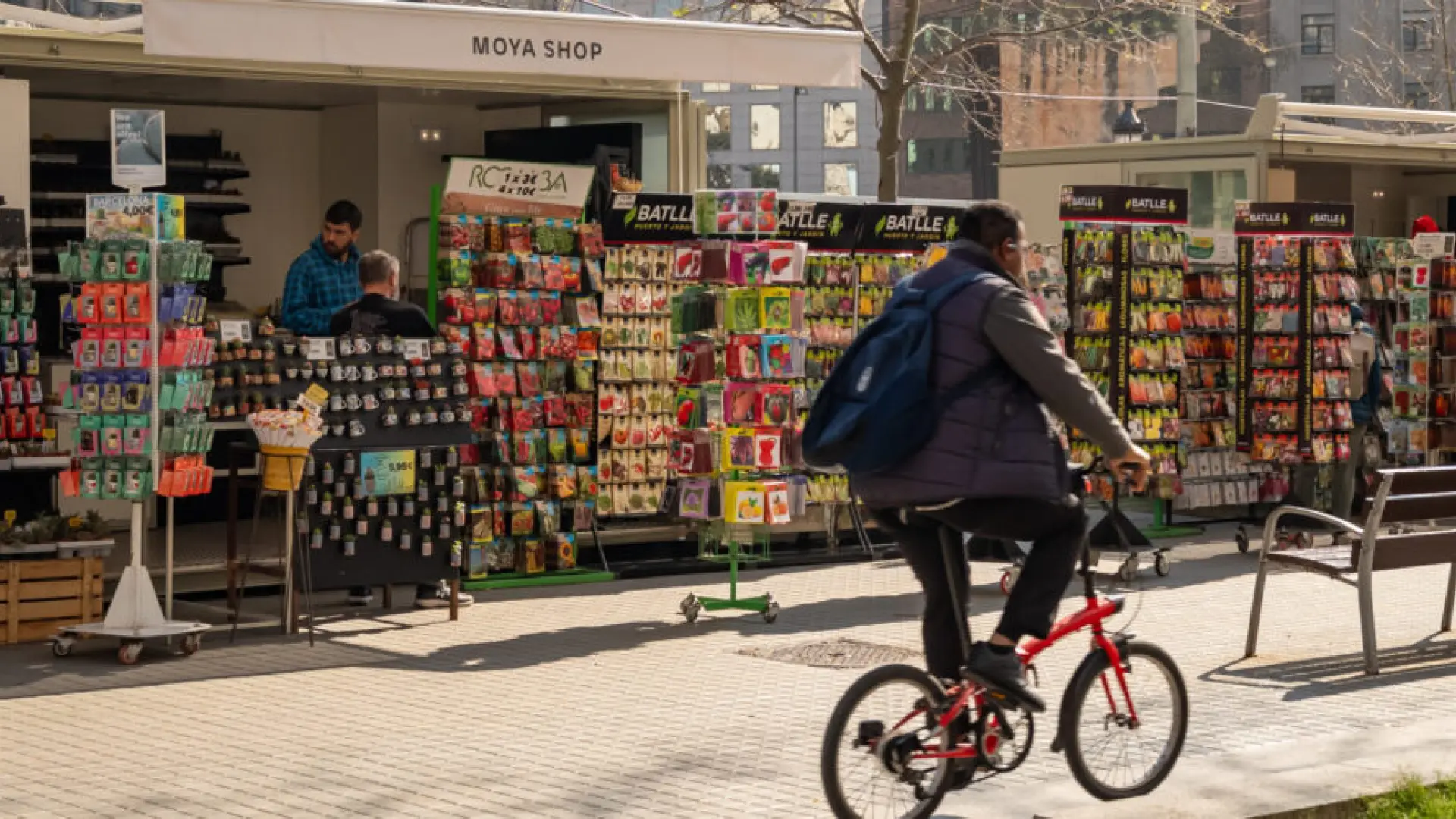 Barselona'nın Tarihi La Rambla Çiçekçileri, Büyük Yenileme Kapsamında Geçici Adres