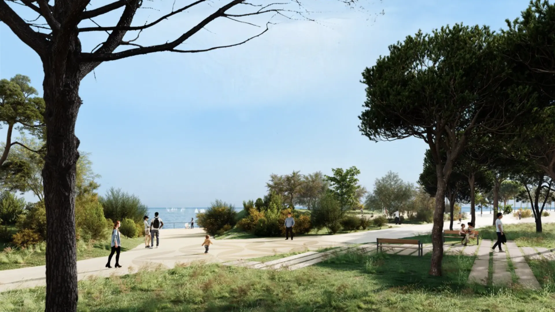 Badalona Sahili Dönüşüyor: Bitkisel Kumullar ve Deniz Manzaralı Yeni Yaşam Alanı