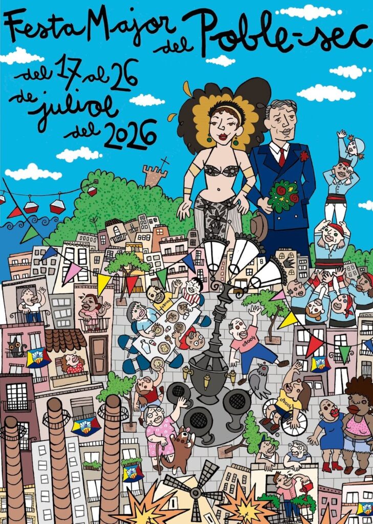 Barselona'nın Kalbinde Gelenek ve Eğlence: Poble-sec Festa Major 2026