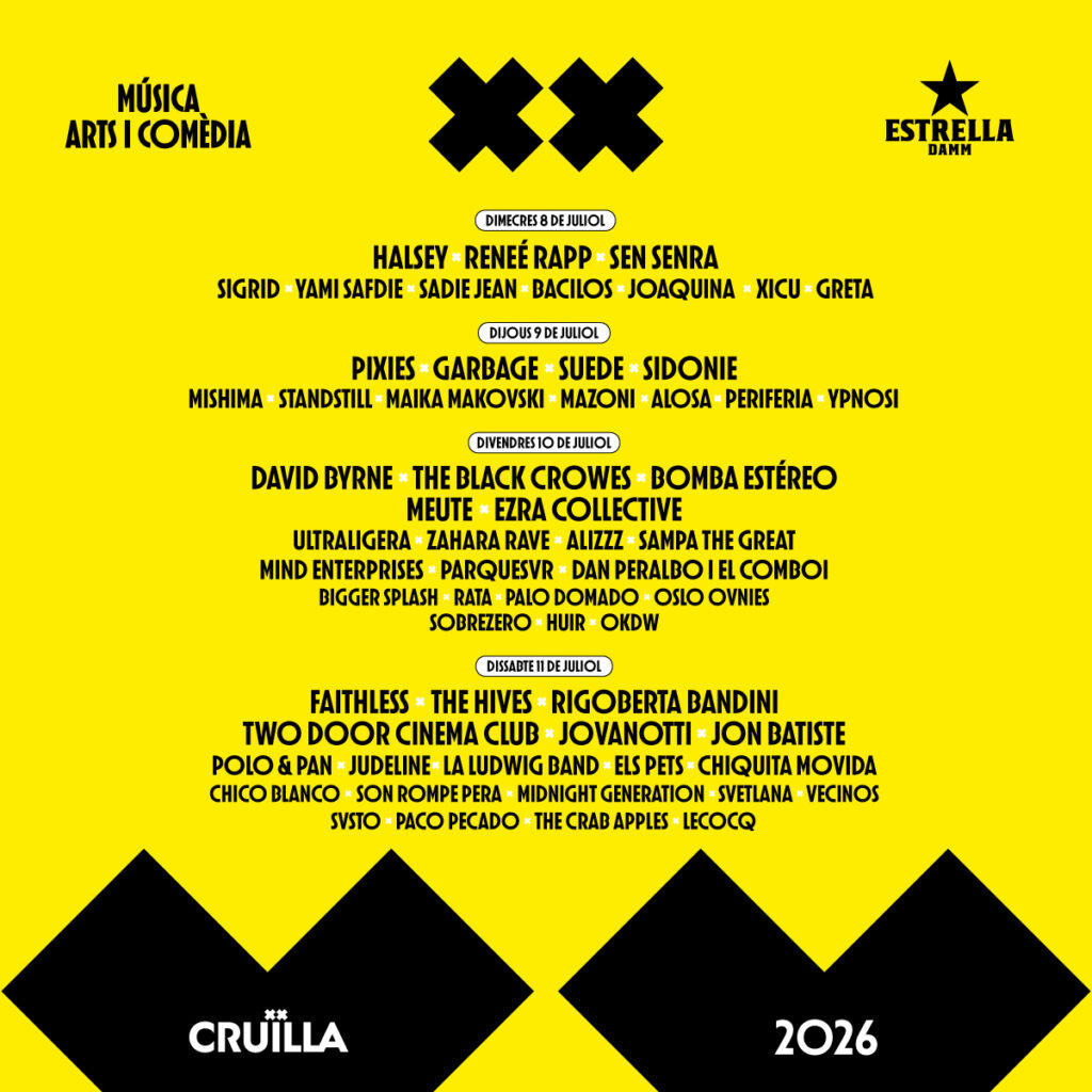 Cruïlla Festival 2026: Barselona'da Müzik Şöleni ve Detaylı Programı
