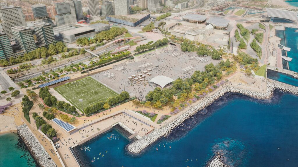 Barselona'da Fòrum Deniz Platformu İçin Yeşil Park Mücadelesi Büyüyor