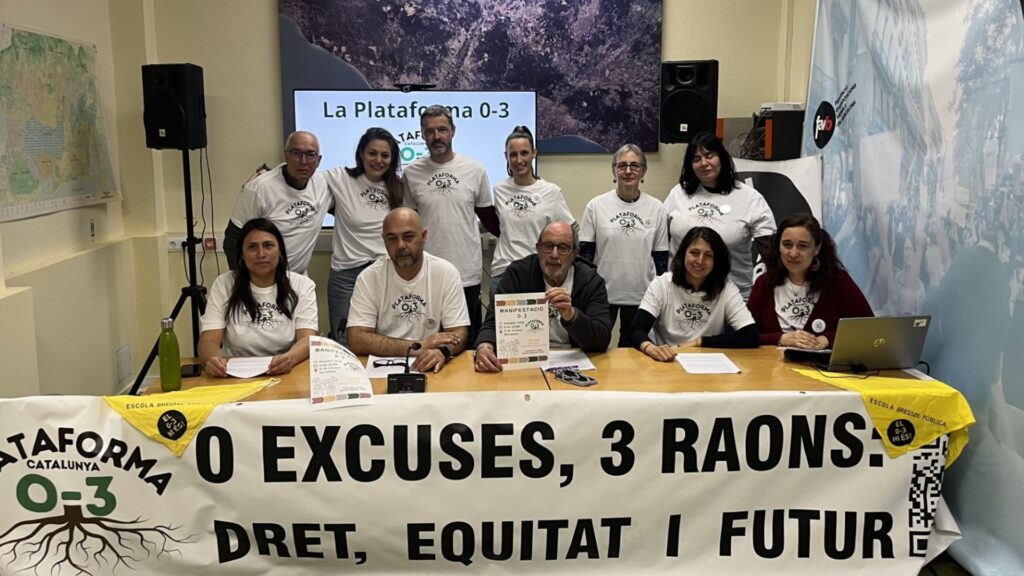 0-3 Yaş Eğitimi İçin Barselona'da Büyük Protesto: Adalet, Eşitlik ve Gelecek Talebi!