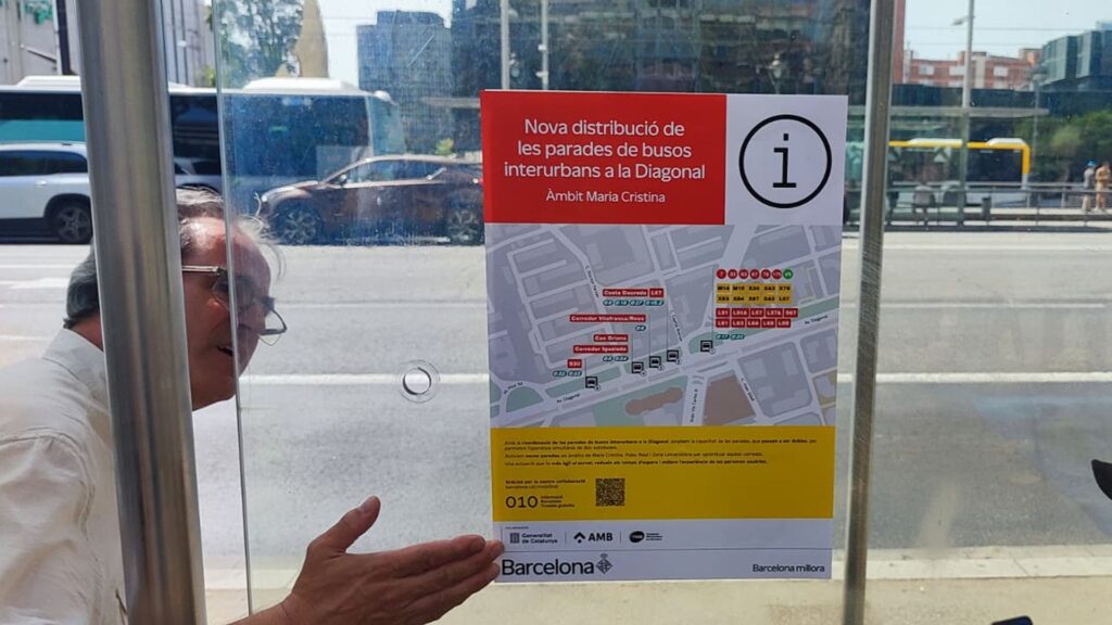 Barselona'da Kentsel Otobüs Duraklarına Radikal Çözüm: Diagonal Caddesi'ne 10 Yeni Durak