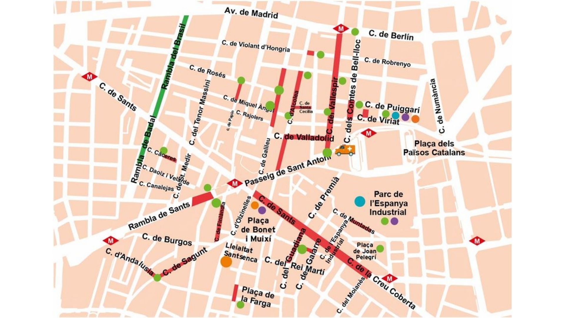 Barselona Sants Festivali 2026: Süslü Sokaklara Özel Harita ve Kapsamlı Rehber