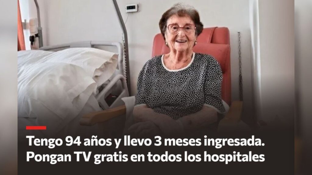 İspanyol Hastanelerinde Televizyon Ücretine İsyan: 94 Yaşındaki Kadından Ücretsiz