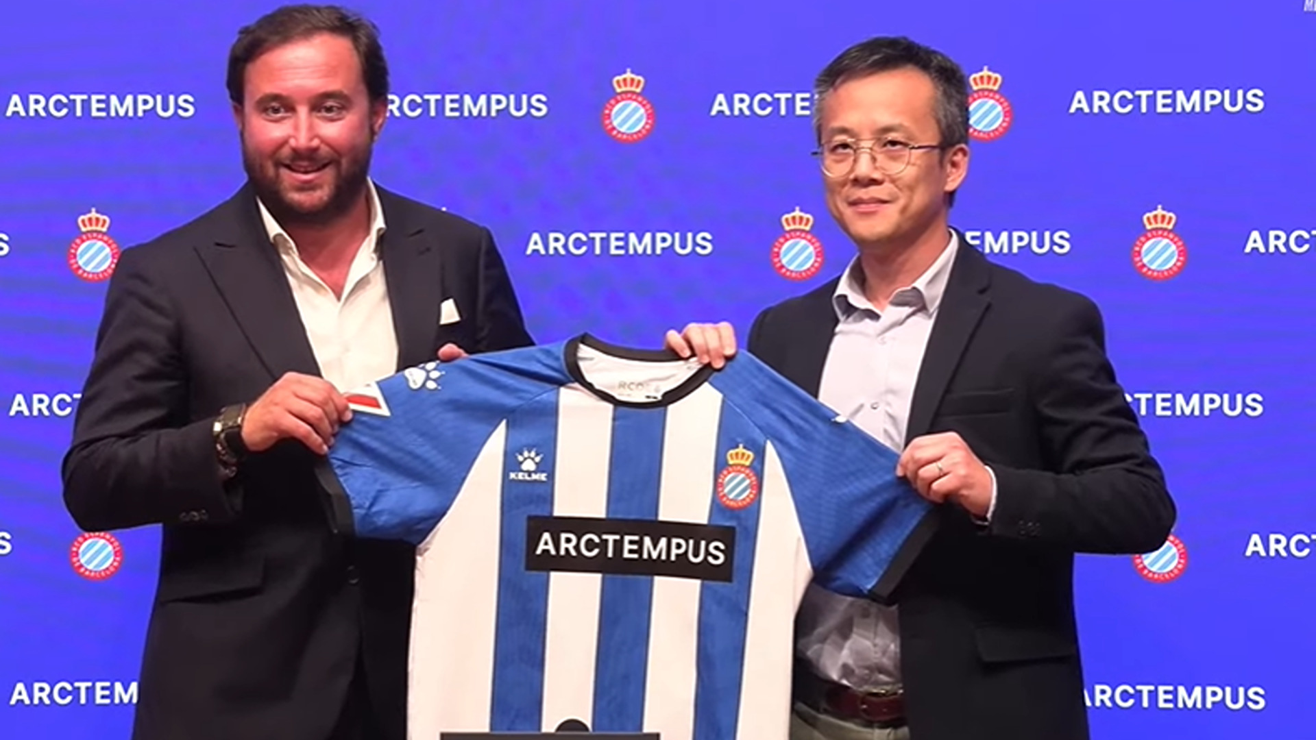 RCD Espanyol'dan Yeni Ana Sponsor: ARCTEMPUS ile Real Madrid Maçında İlk Gösterim