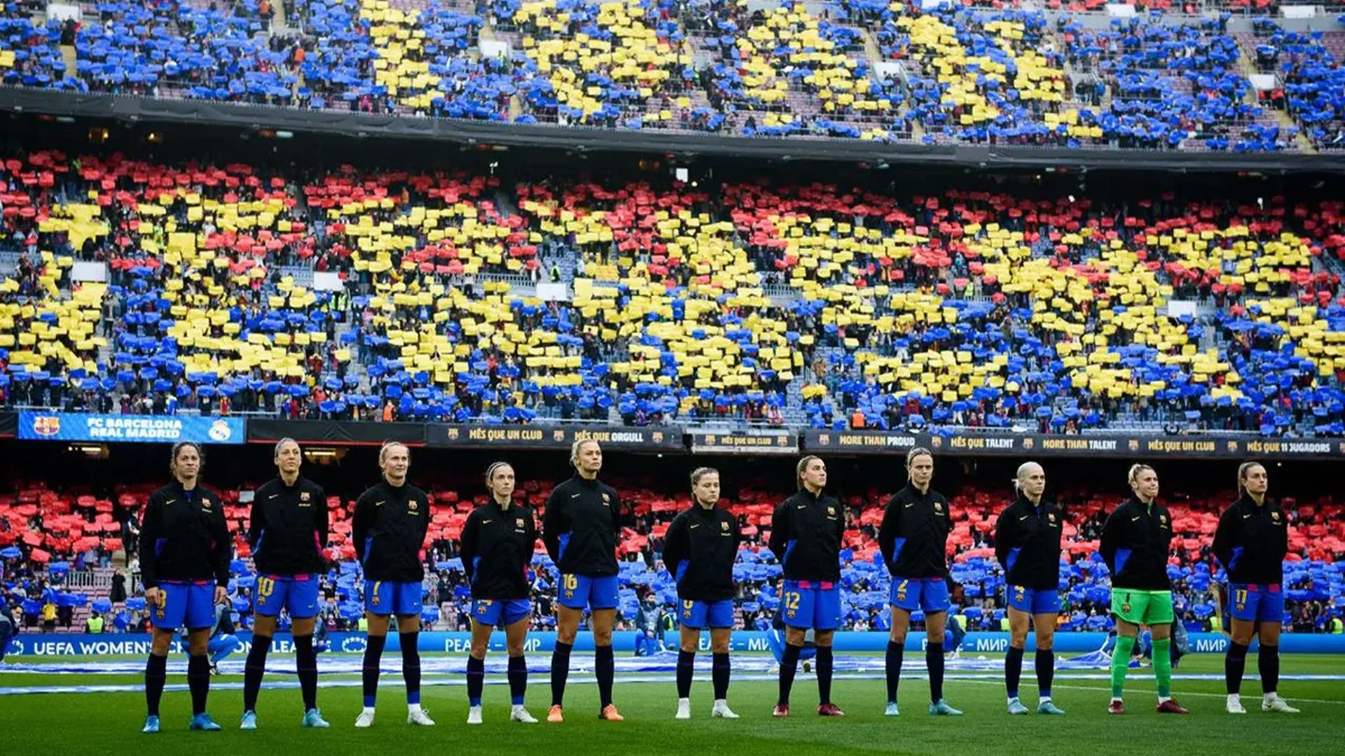 Camp Nou'da Tarihi Bir İlk: Kadınlar El Clàssico'su Lliga F İçin Sahada