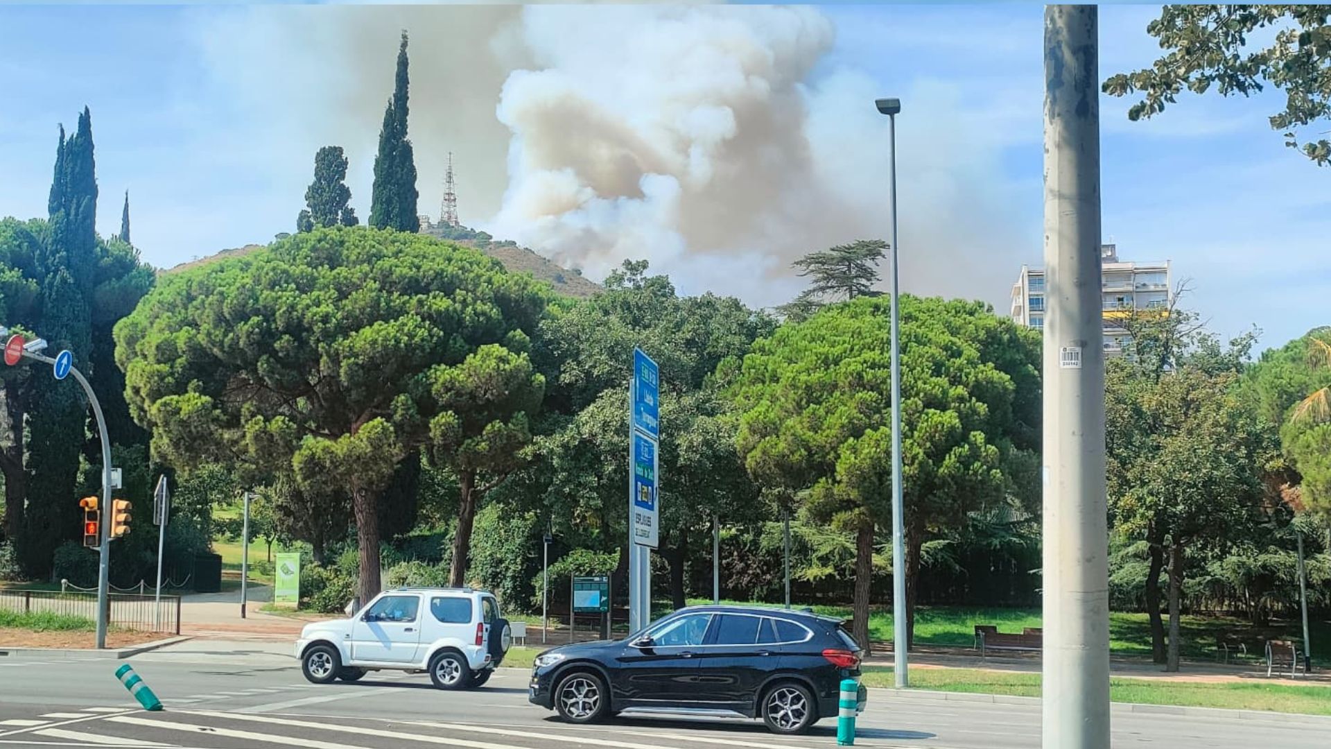 Barselona'nın Akciğerleri Yanıyor: Collserola Parkı'nda Büyük Yangın