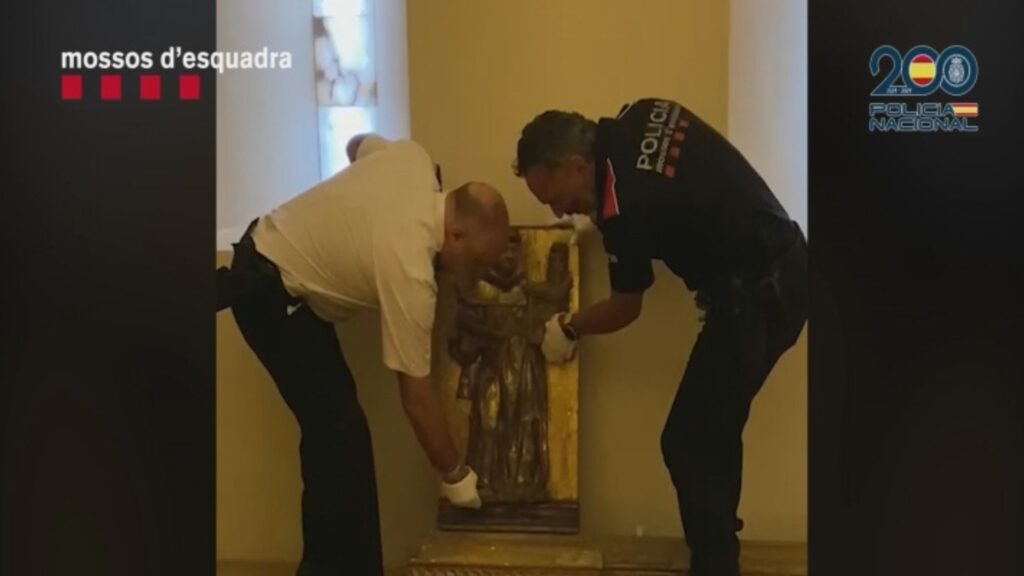 Navarra Manastırı'ndan Çalınan 16. Yüzyıl Rölyef, 14 Yıl Sonra Barselona'da Bulundu