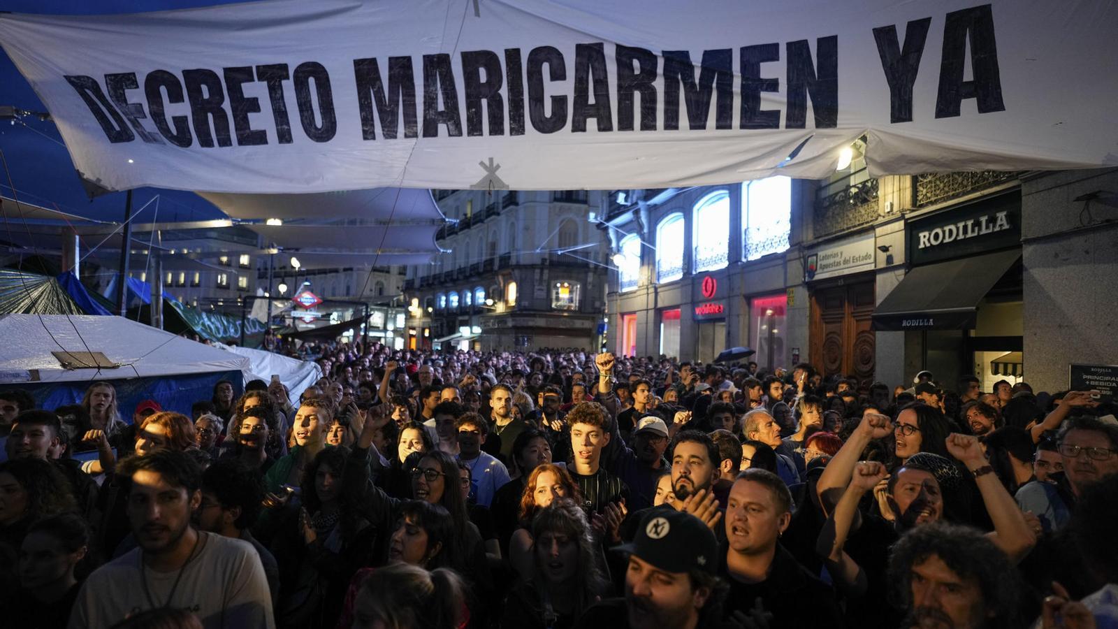 İspanya'da Konut Krizine Karşı Yasa İptalleri Sokakları Karıştırdı: Madrid'de Süresiz Kamp