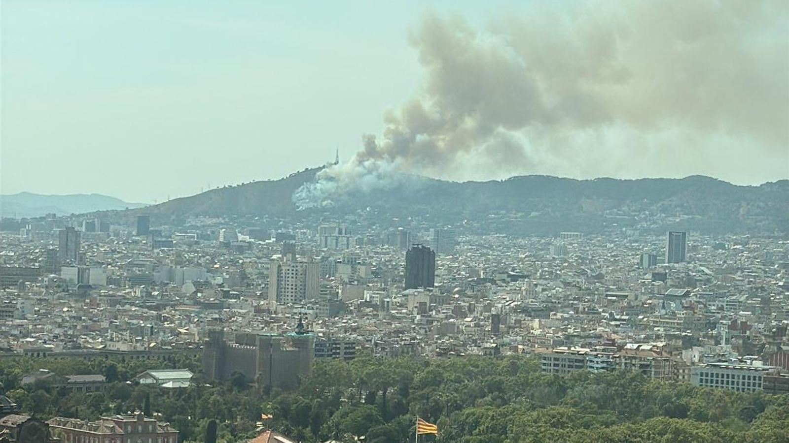 Barselona'nın Yeşil Akciğeri Collserola'da Büyük Orman Yangını: Şehir Tehdit Altında