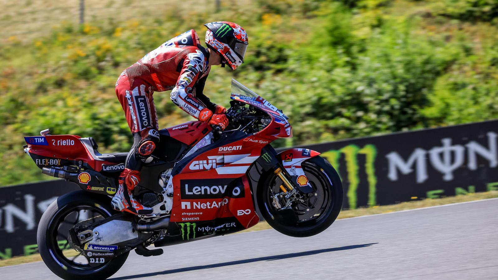 Bagnaia Çekya Sprint Yarışında Sezonun İlk Zaferine Ulaştı: Márquez Podyumda