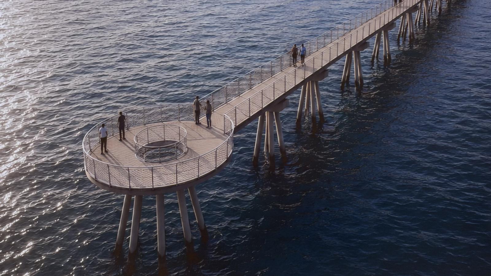 Badalona'nın Sembolü Pont del Petroli'nin Onarım Çalışmaları Yaz Sezonunu Etkileyecek