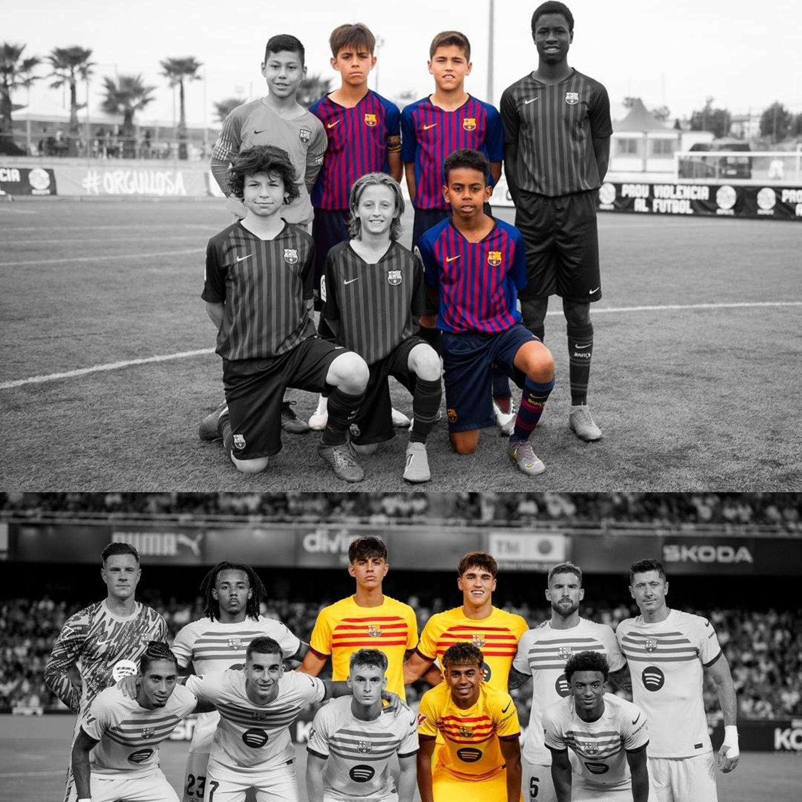 La Masia'dan Yükselen Yıldızlar ve Unutulan Yüzler: Bir Fotoğrafın Acı Tatlı Hikayesi