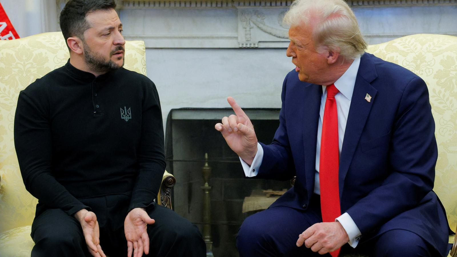 **Zelenski'den Trump'la Kritik Ziyaret: Ukrayna'nın Geleceği Masada**