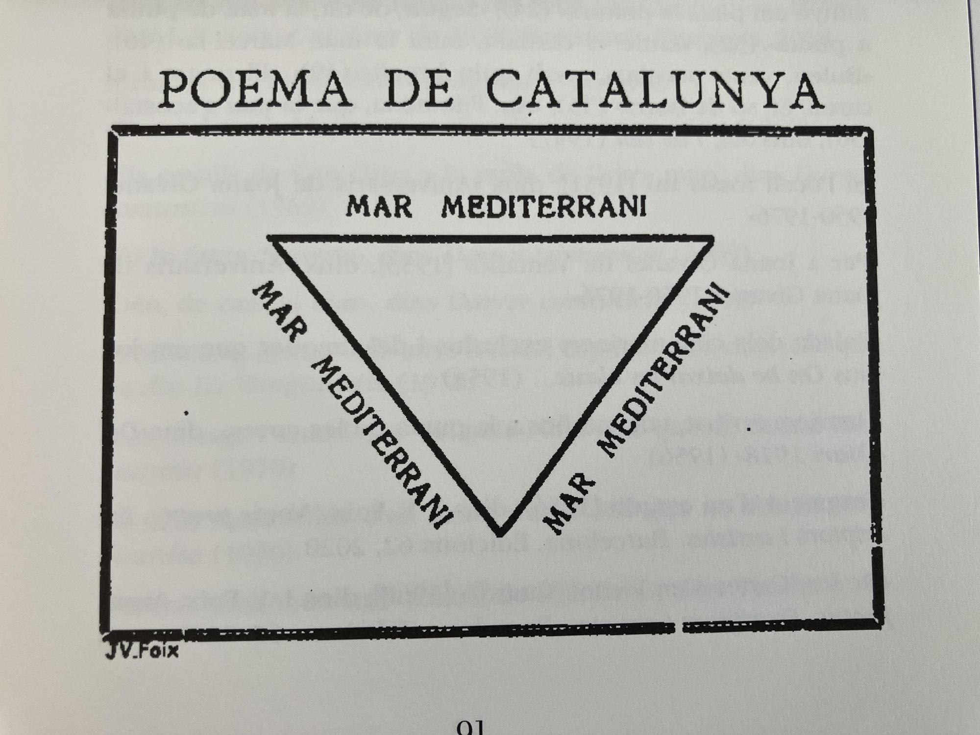 Katalan Edebiyatının Denizle Dansı: J.V. Foix'un 'Poema de Catalunya'sı