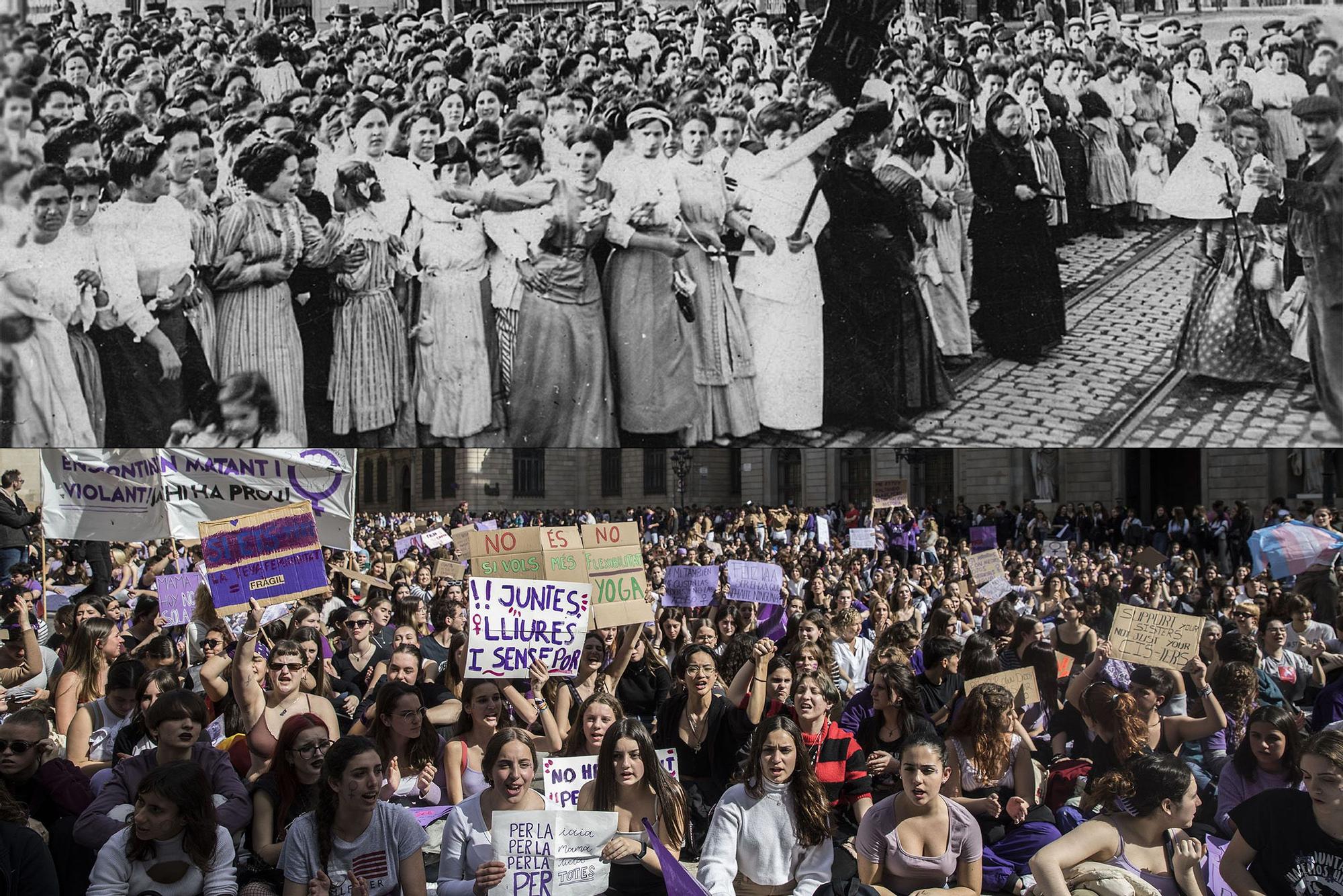 Barselona'da Kadınların 150 Yıllık Sokak Mücadelesi: Tarihi Bir Direniş Sergisi