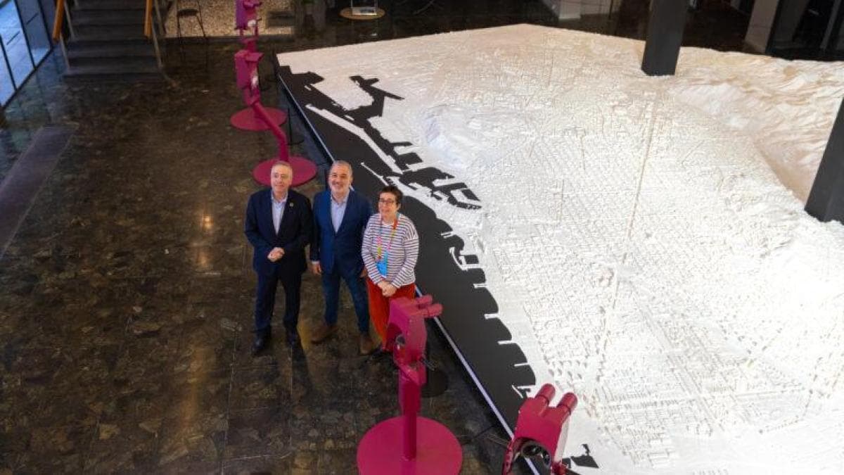 Barselona'nın Geleceği Maketle Tanıtıldı: 'Pla de Barcelona 2026-2035'